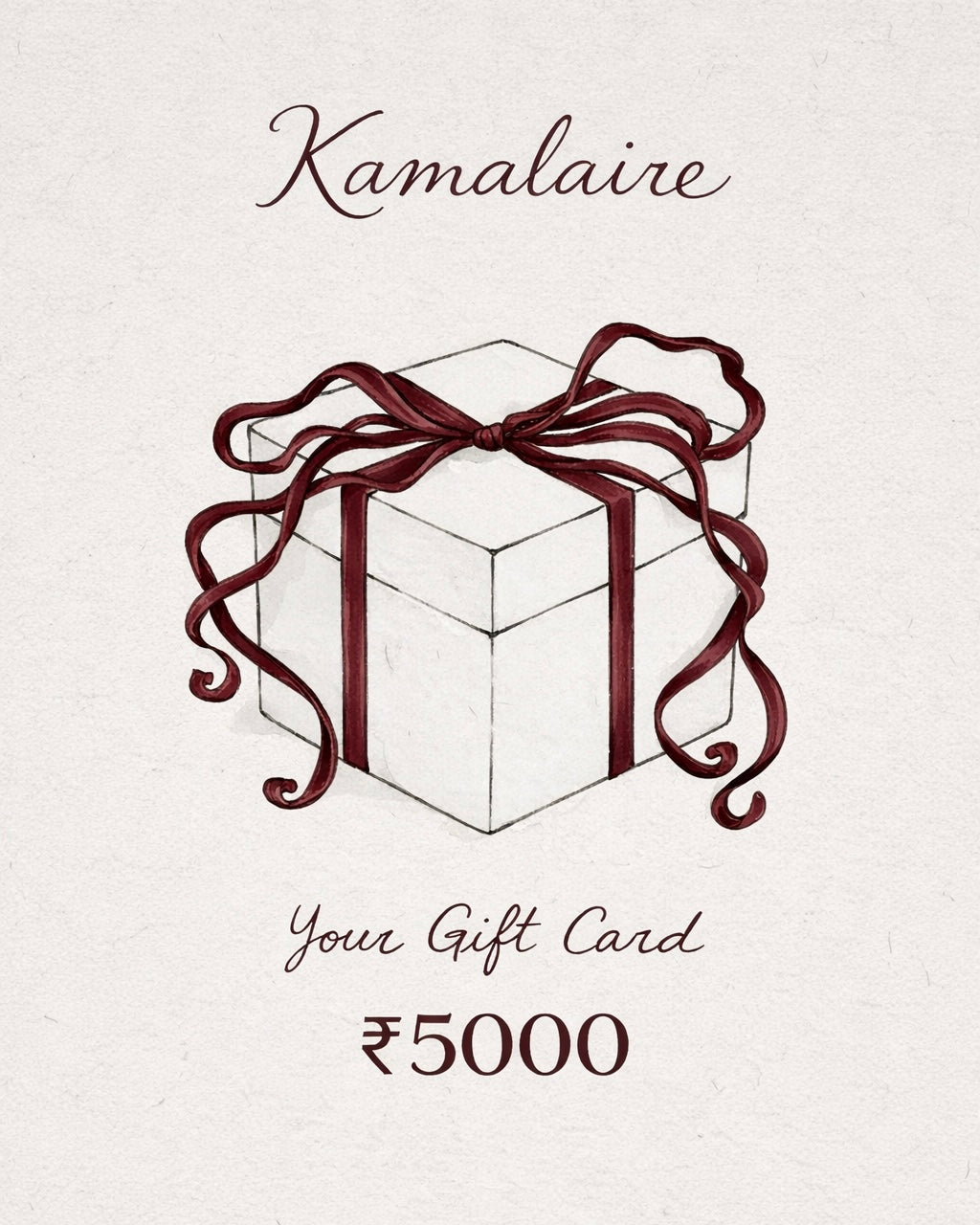 Kamalaire Gift Cards