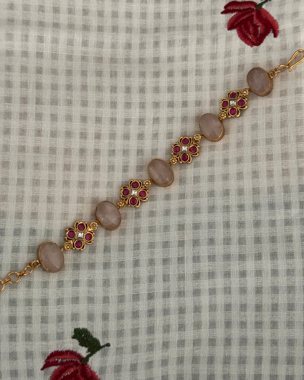 Butterfly Gem Stone Bracelet